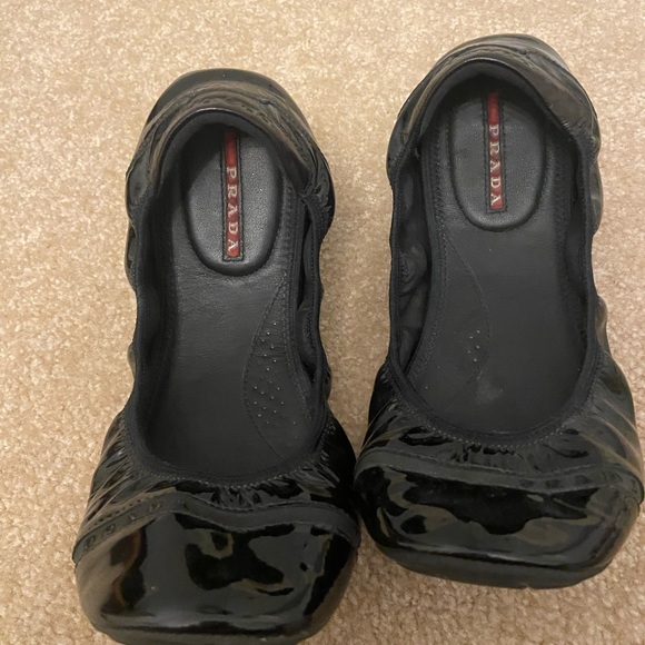 Black prada ballet flats - Picture 4 of 4